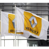 Outdoor vlag polyester renault reclame vlag fabrikant