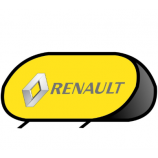 Bohnenform tragbare Pop-Up-Renault-Banner für den Sport