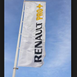 werbung renault rechteck pole flag druck