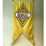 Custom Design Polyester Renault Advertising Logo Banner Flag