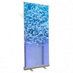 Roller banner stand impresión de alta calidad 100 * 200 roll up baner aluminio banner stand roll up publicidad