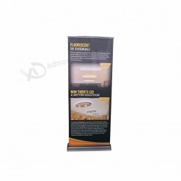 Al aire libre / interior de aluminio pull up banner roll up banner para mostrar