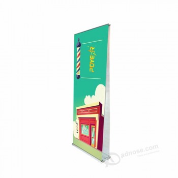 High quality aluminum outdoor rollup banners standard size roll up standee rollups for advertising