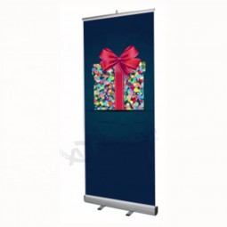 Portátil de aluminio roll ups promoción personalizada pull up banner digital roll up banner