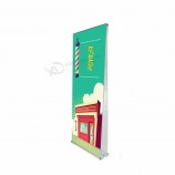 High quality aluminum outdoor rollup banners standard size roll up standee rollups for advertising