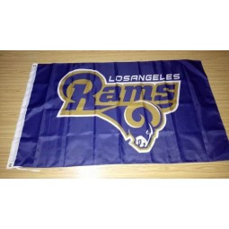 LA Los Angeles rams 3 pés X 5 pés bandeira de futebol banner Bar decor Man cave