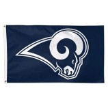 Rico Industries, Inc. Los Angeles Rams NEW COLORS FGB3004 Deluxe 3x5 Flag w/Grommets Outdoor House Banner Football