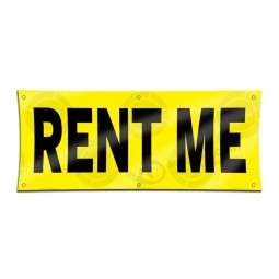Alquile ME (2 pies X 5 pies) letrero de arrendamiento abierto mudanza en exhibición espacio de almacenamiento cartel