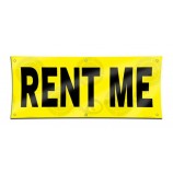 alugue-me (2 pés X 5 pés) banner lease sign movimento aberto no espaço de armazenamento de exibição cartaz