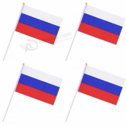 The World Cup Hosts Russia Mini Hand Held Flag For Promotion and Cheers