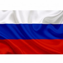 Good quality 3*5 and other size Custom Outdoor Standing Russia Flag