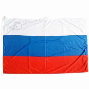 High quality Russia Flag National flag normal flag 110g nylon 3x5ft