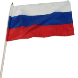 Mini Russian Federation country hand flag