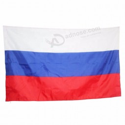 Digital Printing 3x5ft Polyester Material Russian National Country Flag