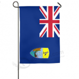 Sublimation printing small size garden Saint Helena Flag with pole