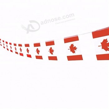 加拿大彩旗横幅字符串标志盛大开幕