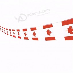 Canada Bunting Banner String Flag For Grand Opening