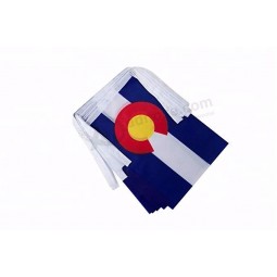 14 * 21cm Colorado-Schnurflagge, Colorado-Flaggenflagge