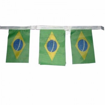 bandera de la copa del mundo bandera de fútbol, ​​banderas del mundo de cuerda