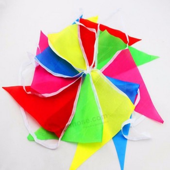 World Cup Bunting Flag, Polyester Material String Flag For Sports