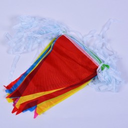 bandera de cuerda de cuerda para decorar al aire libre Para fiestas, bandera de empavesado