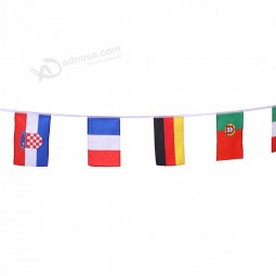 promotional decoration string flags for sale