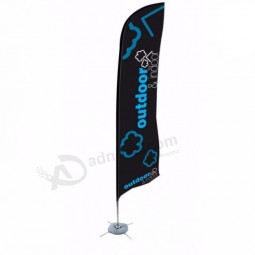Custom sale wind feather flag for advertising and event