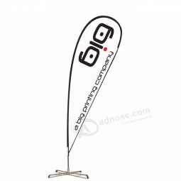 Hot sale fashion teardrop flag and banners stand flags for exhibition