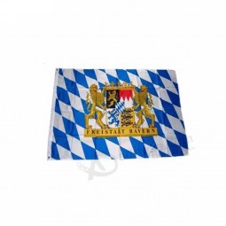hot sales china mainland 15 years flag factory customized stock cheap price 100D polyester nylon Freistaat Bayern 90x150cm flag