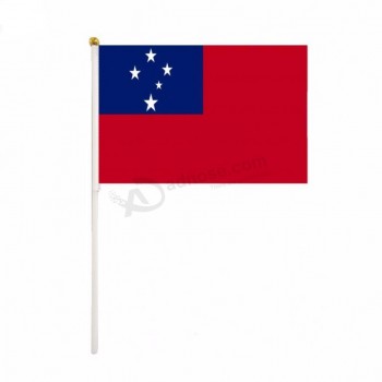 juego 2019 más nuevo samoa logo flag hand flag