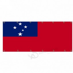 China supplier country Samoa mesh flag