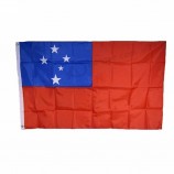 3x5ft polyester Banner Hanging Samoa National flag