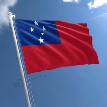 bandeiras nacionais de samoa personalizadas