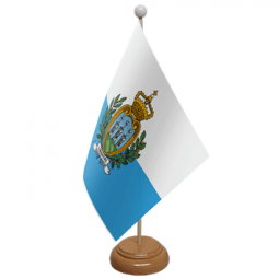 Promotional National Desk Flags San Marino Table Flags
