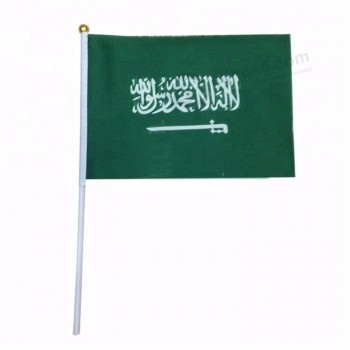 Saudi-Arabien Flagge kleine Handfahne mit hoher Qualität