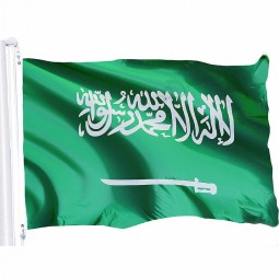 Polyester Saudi Aradia Country National Flags Manufacturer