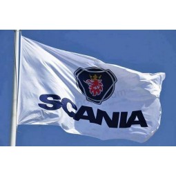 Factory direct wholesale custom high quality scania flag with any size