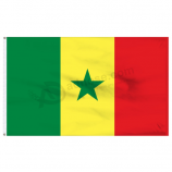 Senegalese National Banner Polyester Senegal Flag