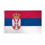 Serbia Serbian Flags for custom stick flags and flags and banners