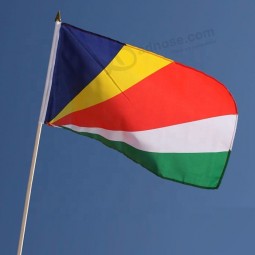 Festival Events Celebration Seychelles Stick Flags Banners