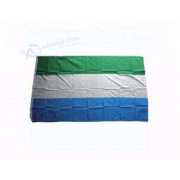 3*5ft sierra leone country polyester flags printing
