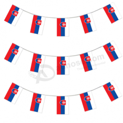 Bandeira de estamenha nacional eslovaca de venda quente para decoração