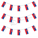 Hot sell Slovak national bunting flag for decorative