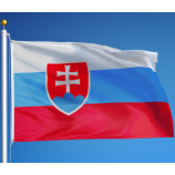 banner personalizado eslováquia bandeira do país para a celebração do evento