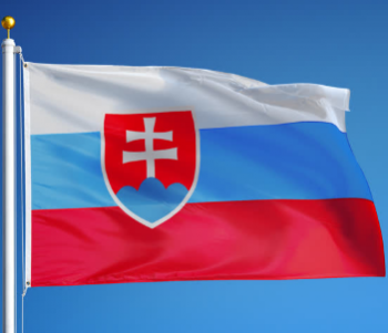 Custom banner Slovakia country flag for event celebration