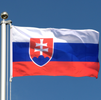 pendurar bandeiras do país bandeira nacional da eslováquia para exterior