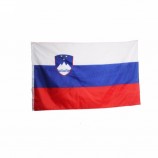 Bandera eslovena de poliéster colgante de 3 pies x 5 pies
