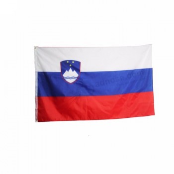 Bandeira eslovena de suspensão de poliéster de 3 x 5 pés