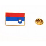 OEM design de alta qualidade Die casting eslovénia bandeiras do país acessório acessório esmalte de metal pinos