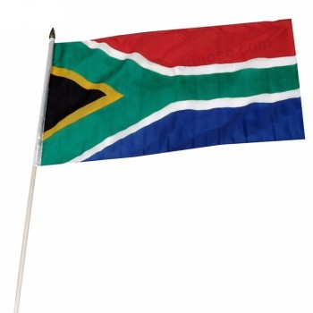 banderas nacionales impresión personalizada de poliéster 3x5 país bandera de sudáfrica